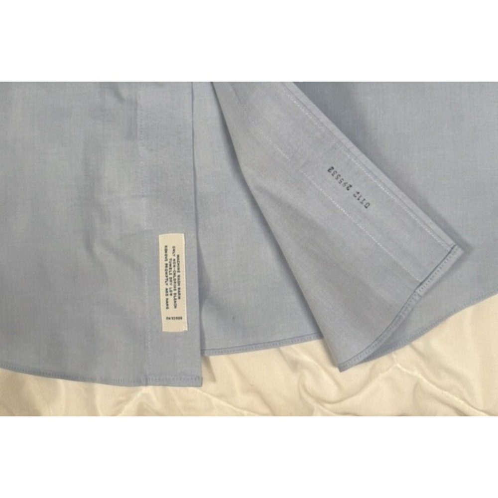 Brooks Brothers Mens 17.5 Slim Fit Long Sleeve Button Down 100% Cotton‎ Shirt - Picture 8 of 10